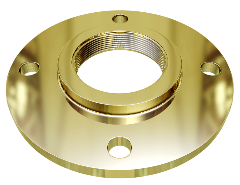 Фланцевые соединения для компрессионных фитин...