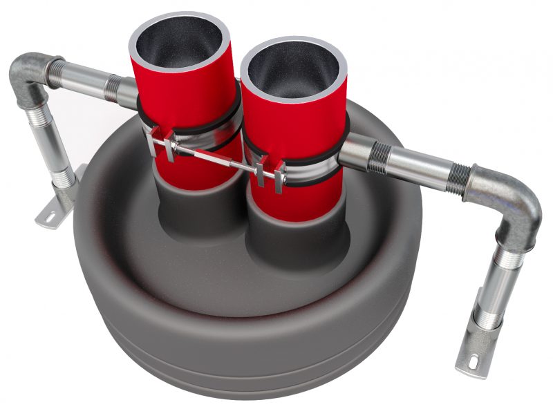 Одинарные/Двойные фиксаторы FV-RCLAMP2/25