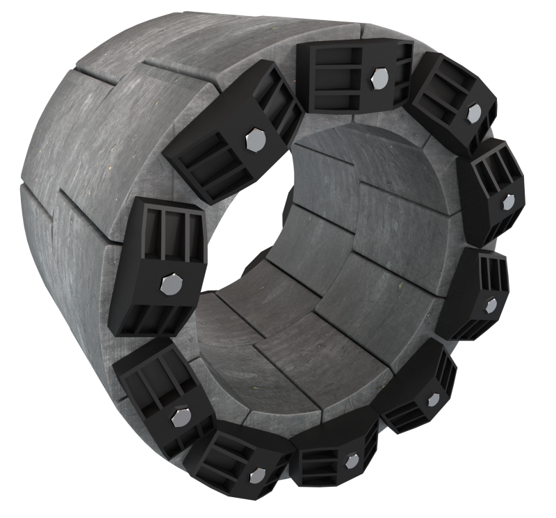 Гидроизолирующий комплект для прохода сквозь ...