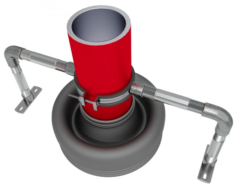 Одинарные фиксаторы FV-RCLAMP140