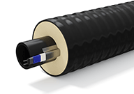 Труба ТВЭЛ-ПЭКС-ХВС SDR 13,6 25х2,0/90 с кабе...